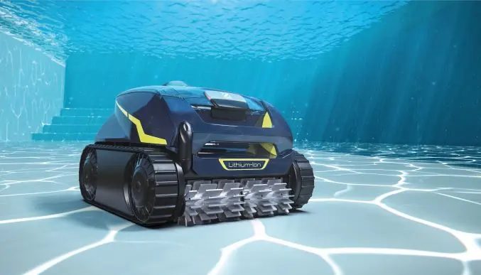 Elektrischer Pool Reiniger Rf 5400 Iq Freerider Im Einsatz