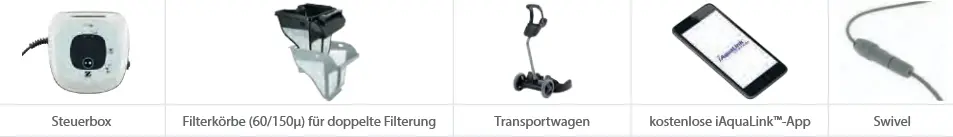 Elektrischer Poolreiniger Voyager Re 4700 Zubehör