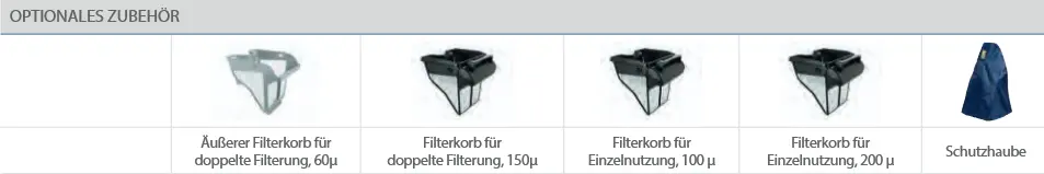 Elektrischer Poolreiniger Voyager Re 4700 Optionales Zubehör