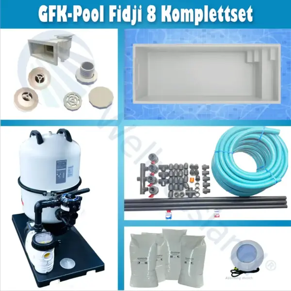 GFK-Pool Maupiti Komplettset