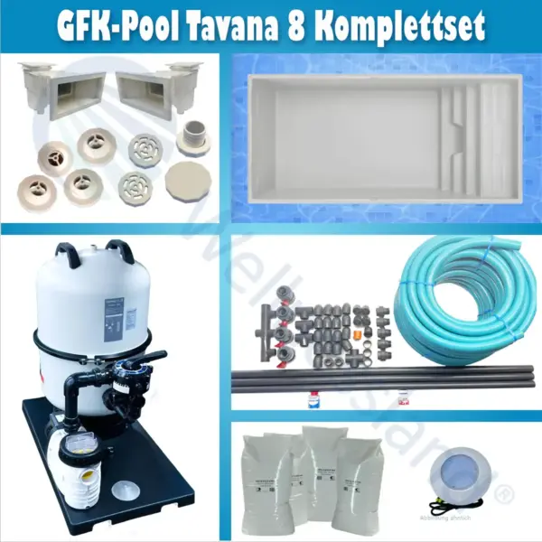 GFK-Pool Tahaa Komplettset
