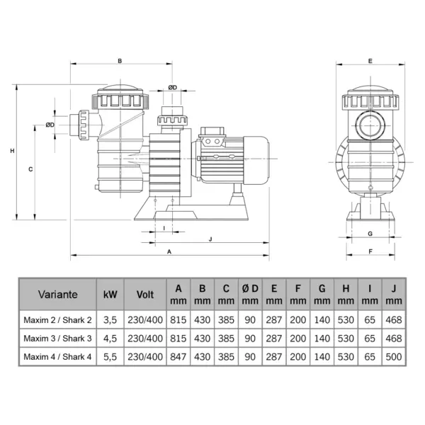 Pumpe Maxim Shark Technische Daten.webp