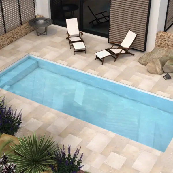 Schalenpool Marquises Auf Der Terrasse