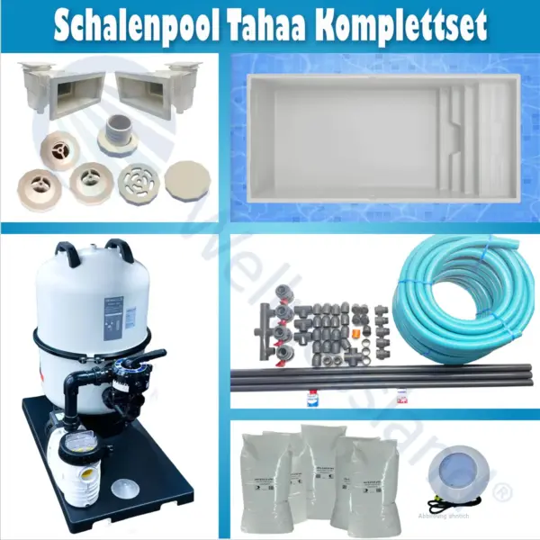Schalenpool Tahaa Komplettset