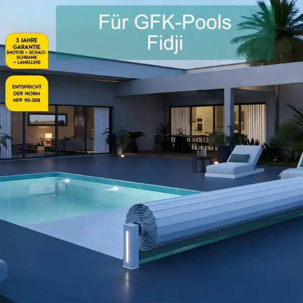Rollladen Abdeckung Gfk Pools Fidji
