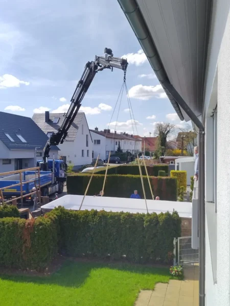 Kundenreferenzen Schwimmbad Wir In Den Garten Eingesetzt